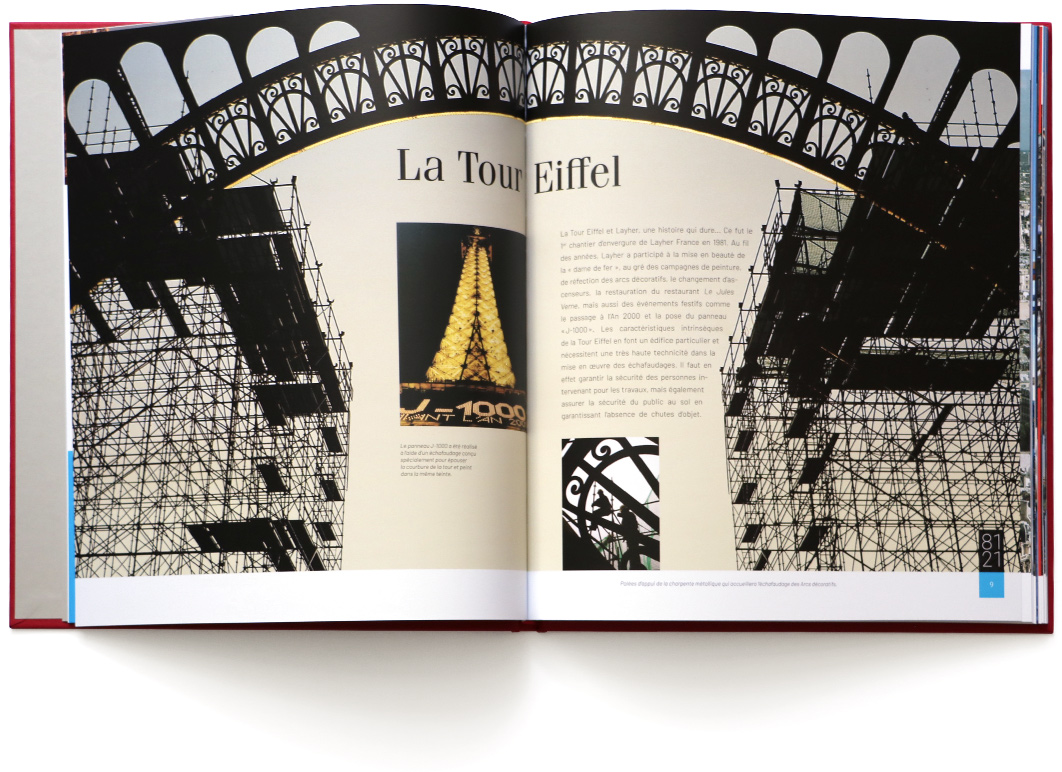 Layher 40 double page Tour eiffel