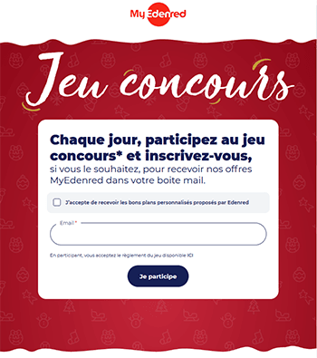 jeu concours myEdenred